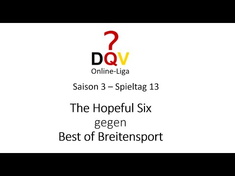 DQV Online-Liga Saison 3 - Match of the Week Spieltag 13