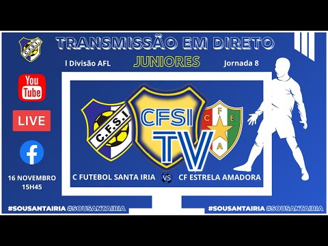 Juniores: CF Santa Iria vs CF Estrela da Amadora [16/11/2024]
