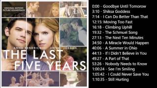 The Last Five Years Soundtrack (In Chronological Order)