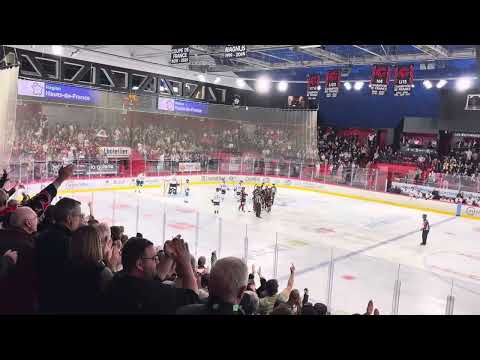 Justin Bergeron But (Amiens vs Angers) - Ligue Magnus - 30/09/2025 (3-4)