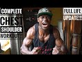 Full Life Update | INSANE CHEST & SHOULDER WORKOUT | GAINS GUARANTEED | 4K