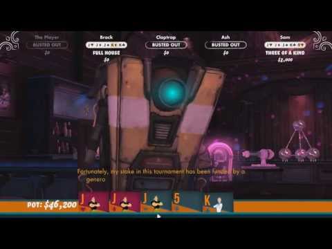 Poker Night 2: Claptrap Gets a Call from Gearbox