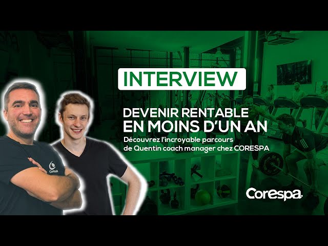 Corespa : à Coignières, Quentin atteint la rentabilité en 7 mois et demi