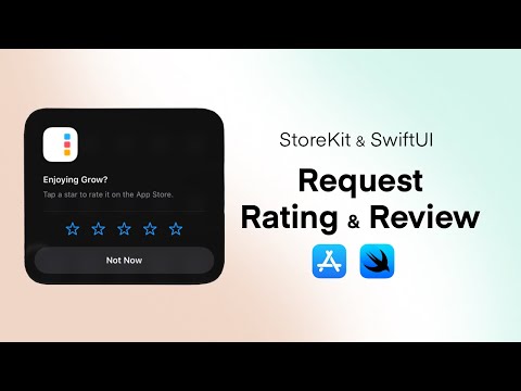 Request App Ratings and Reviews in SwiftUI with StoreKit | Complete Guide with Logic | App Store