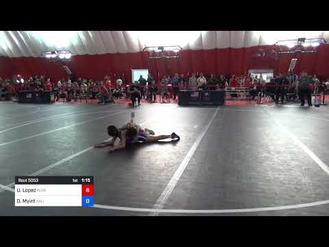 35 Kg Rr Rnd 4 - Urijah Lopez, Perrysburg Wrestling Club Vs Daniel Myint, Arlington Cardinals Wres