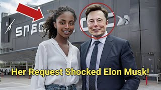 Elon Musk's Reaction to a Black Girl Asking for a Job Will Leave You Speechless!