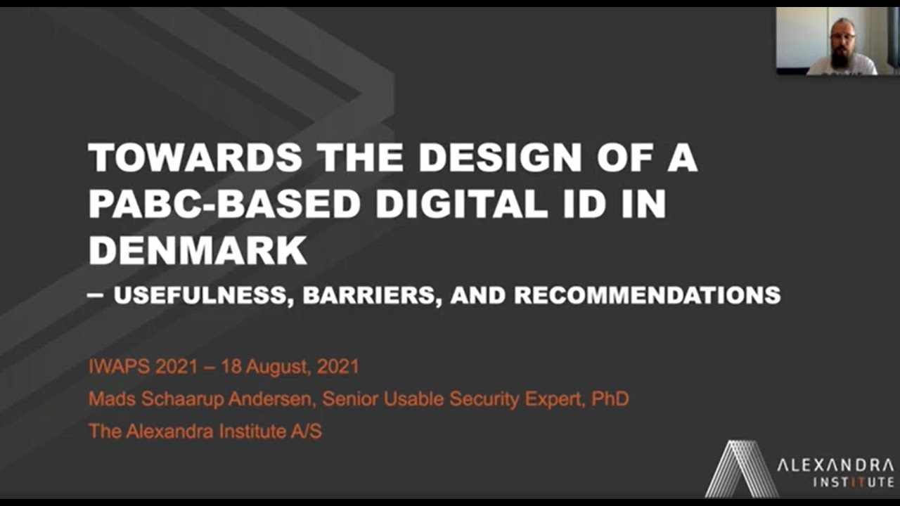 ARES 2021 - Towards the Design of a Privacy-preserving Attribute Based Credentials-based Digital I..