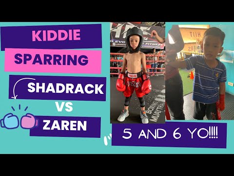 ROUND 3- FRIENDLY SPARRING of Shadrack Ezekiel and Zaren with referee WBF Lito "Naruto" Dante