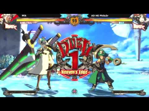 "BBR" GGXrd R AT BAVARIA BURST OVERTURE I - Mik vs AD HE Phils3r