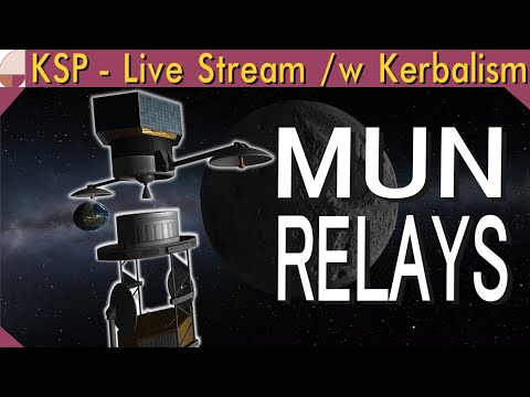 Mun Probes - Part 4 | KSP Live Stream (1.11.1)