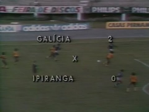 Galícia 2 x 0 Ypiranga | Campeonato Baiano 1980