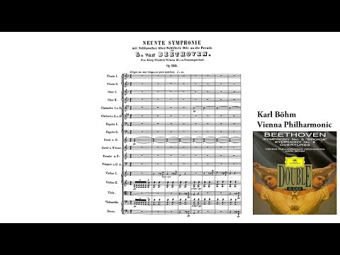 Beethoven: Symphony No. 9 in D minor, Op. 125 (with Score)