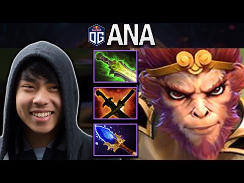 OG.ANA SMURF MONKEY KING WITH ETHEREAL BLADE - DOTA 2 7.28 GAMEPLAY