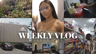 Lagos Weekly Vlog: Building My Team, Shop With Me, Movie Date, Making Cocktails, Bonding With Family