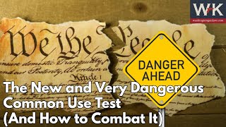 Understanding the New Common Use Test in Gun Control Legislation