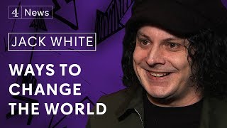Jack White on immigration, hating mobile phones and his musical influences video