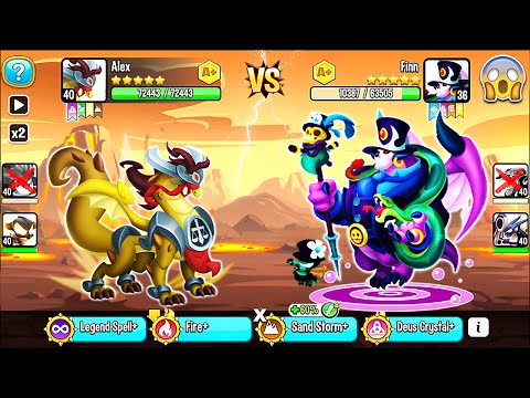 Dragon City: High Justice Dragon | NEW League Battle 400 [MAX LEVEL] 😱