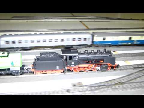 29. Stummi-Treff WN,  14 - BR 24 047 (Märklin 36242) mit 6 Chemie-Kesselwagen SUBSTRAL