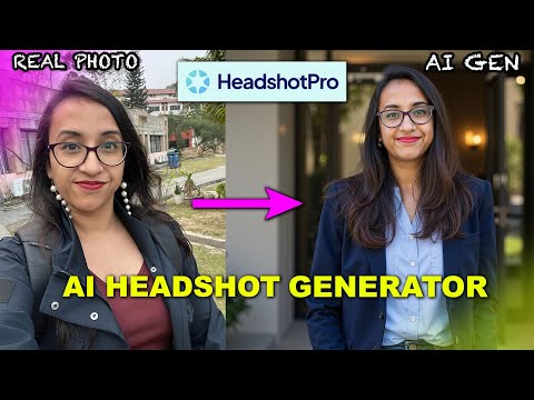 Best AI Headshot Generator? HeadshotPro Review & Tutorial (Studio-Quality Headshots!)
