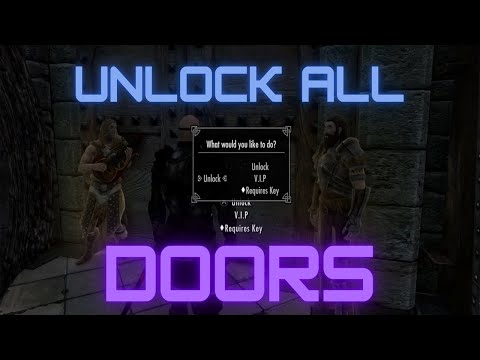 Skyrim: How to Unlock Alidon's Ultimate Armory VIP/ALL DOORS/Walkthrough