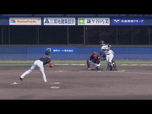 【ファーム】ファイターズ・大累が意地のタイムリー!! 2018/7/26 F-M(ファーム)