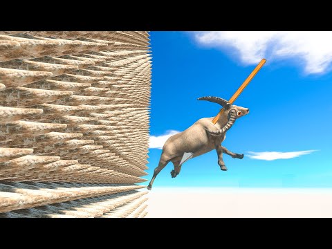 UNITS vs BALLISTA SHOT + WALL SPIKED - Animal Revolt Battle Simulator