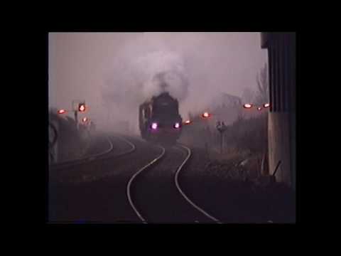 Steam and Diesel loco's with A4, A2, 8f, WC, BB, class 37, class 47, 1991/92