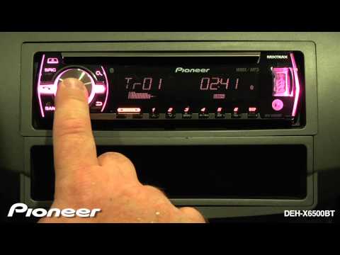 Pioneer DEH-X6500BT-video