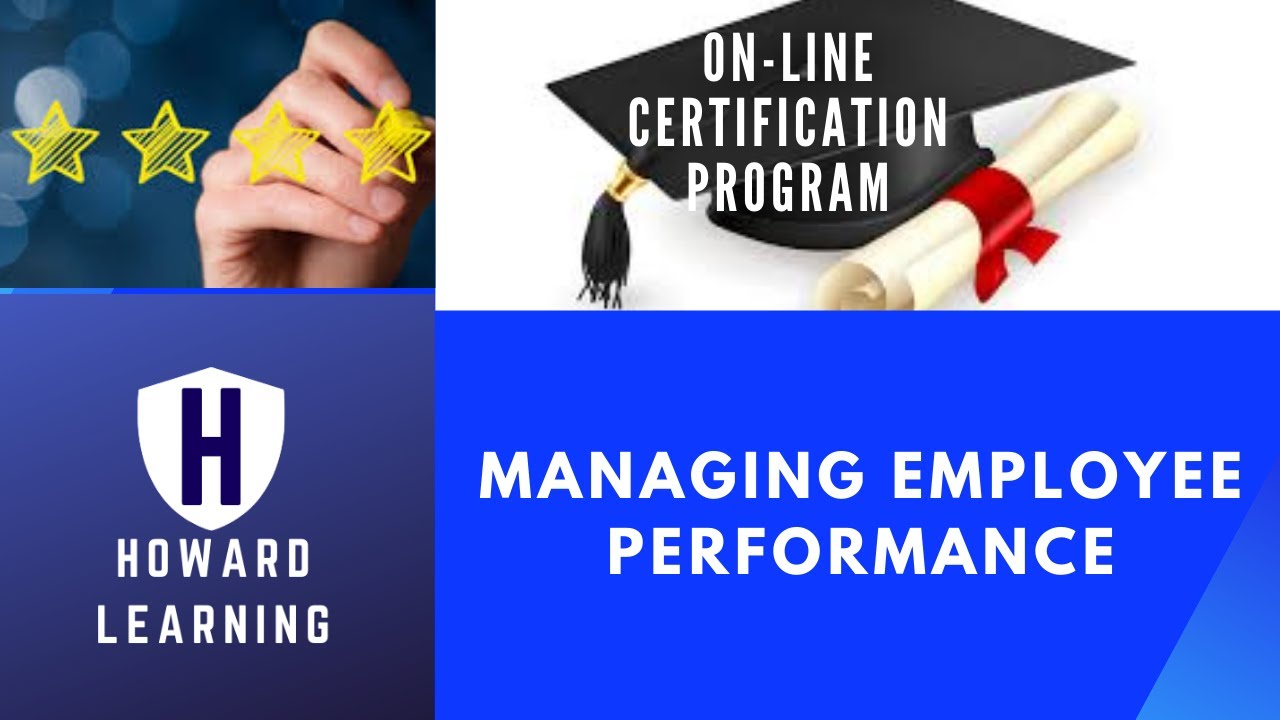 Certification Program in Managing Employee Performance