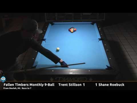Trent Stillson vs Shane Roebuck (Finals set 1) - 2016-11-05 Fallen Timbers monthly 9-ball