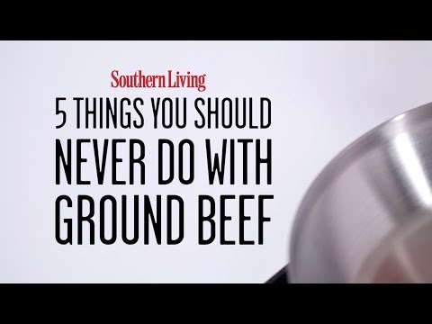 5 Things You Should Never Do with Ground Beef |...