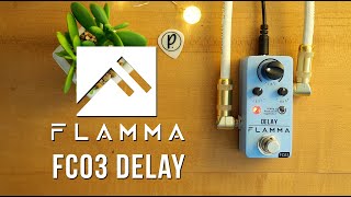 Video thumbnail for Flamma Innovation FC03 Delay by Pedal of the Day