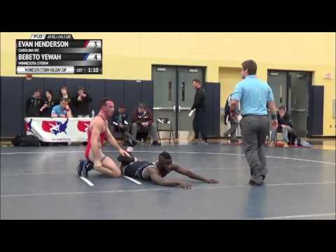 FS 65 KG - RR3 - Evan Henderson (Carolina) vs. Bebeto Yewah (MN Storm)