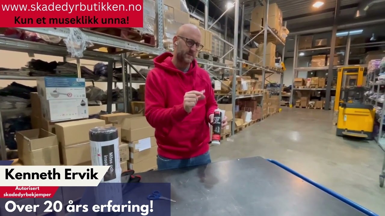 Gnagertett - tetningsmasse - Rentokil