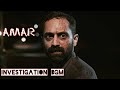 AMAR  Investigation BGM | USE HEADPHONES 🎧🔥| Fahadh Faasil Theme | Vikram: The Ghost | LCU