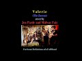 Valerie (The Zutons cover) -- For Some Definitions of a Full Band (featuring Jen Parde)