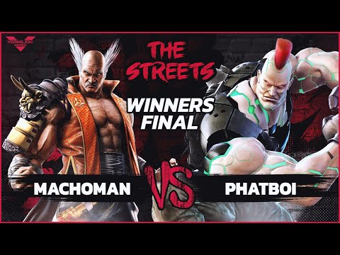[The Streets #8] RIB | Machoman vs Hit Box | Phatb0i - Winners Finals - Tekken 7
