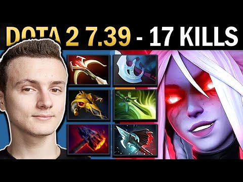 Drow Ranger Gameplay Miracle with 17 Kills and Daedalus - TI14