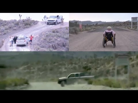 People Trespassing Restricted Signs of Area 51 (Compilation) - FindingUFO