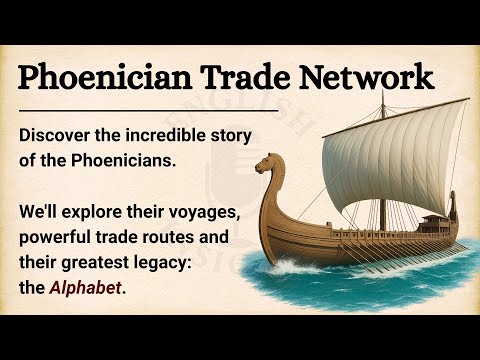 The Phoenician : Masters of the Ancient Seas || Learn English Through Story Level 3 | Graded Reader 
