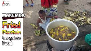 preview picture of video 'Fried Plantain(banana)! Makemba Congolese Food / 아프리카 음식 여행 / 튀긴 바바나 /Travel Africa'