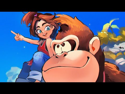Relaxing Donkey Kong Music (up to DK Bananza)