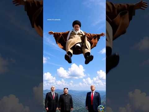 Donald Trump fell face down on the ground 🤣🤣 #short #shorts #trump #putin #khamenei #comedy #funny