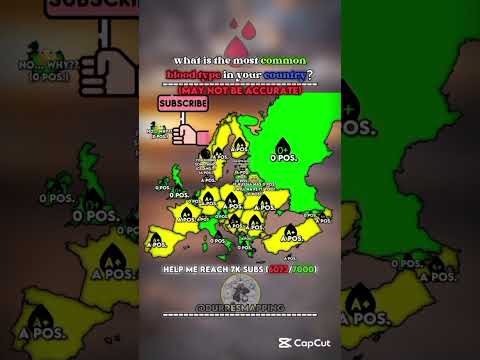 what is the most common blood type in your country? 🅾️🅰️🅱️🆎➕➖