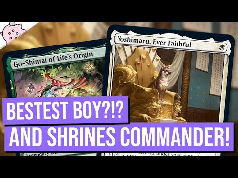 Bestest Boy?!? Shrines Commander! | Yoshimaru l Life's Origin | Kamigawa Neon Dynasty Spoilers | MTG