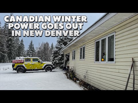 When Winter Arrived, the POWER WENT OUT