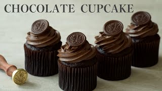 [Eng SUB]노버터 초콜릿 컵케이크 /Heavenly Tasty Chocolate Cupcake Ever~!/색다른 버터크림.