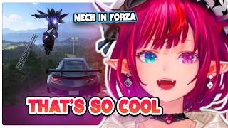 IRyS's React to a Gundam Race in Forza Horizon 6 and She LOVED It