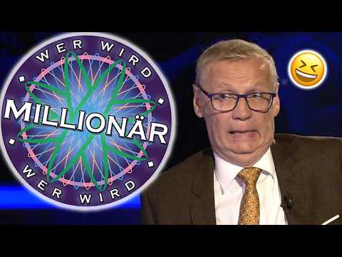 Wer wird Millionär: DIE LUSTIGSTE FOLGE aller Zeiten!
