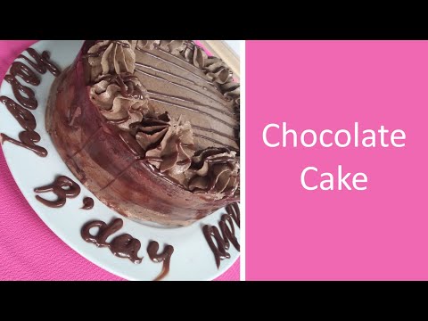 the best chocolate cake recipe ever! moist and melt in your mouth delicious cake/ Easy Recipe